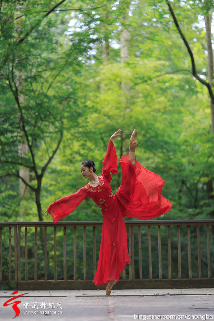 中央芭蕾舞团 芭蕾生活摄影特辑（林间起舞的精灵）高清大图