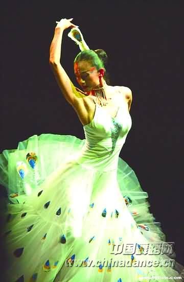 杨丽萍的孔雀舞蹈照片