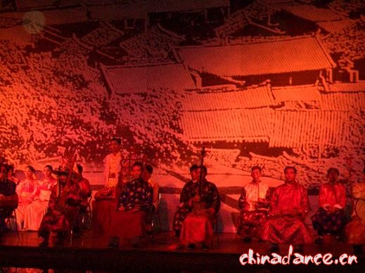 纳西古乐表演现场