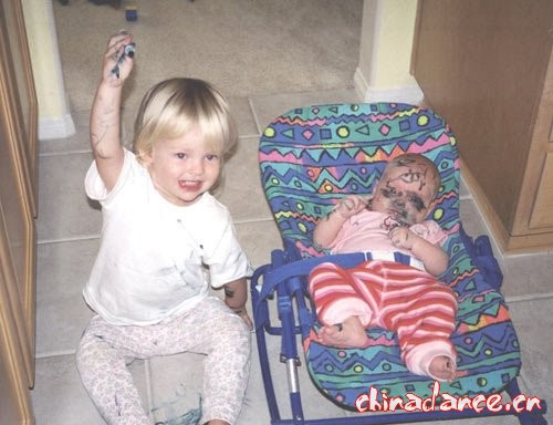 第一次做人体彩绘