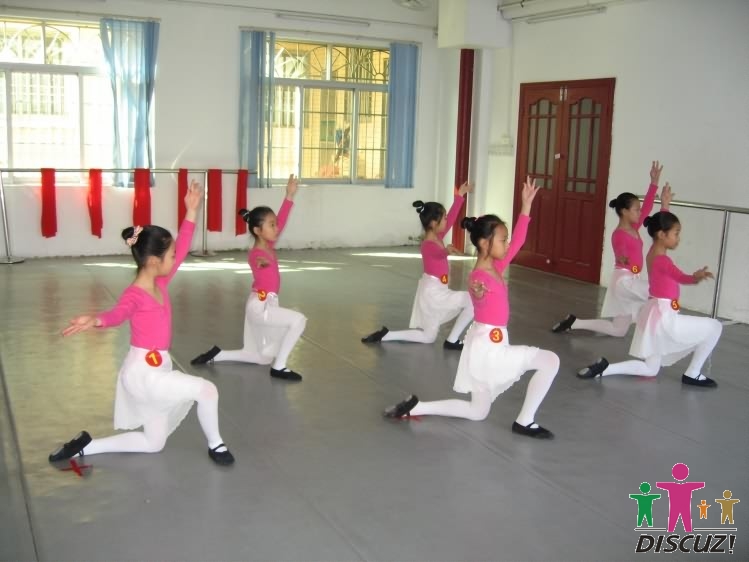 紫荆花艺术中心09年元月学生中国舞考级06