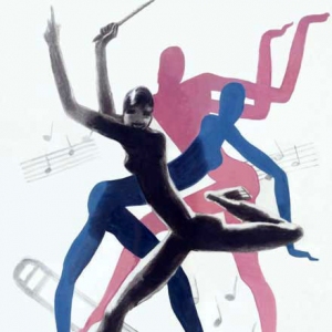 1937年的法国舞蹈演出海报