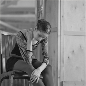 芭蕾摄影作品《沉思》