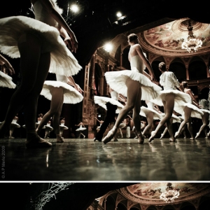 匈牙利国家芭蕾舞团排练天鹅湖 幕后组图