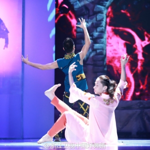 【中国好舞蹈视频】刘畅、孙富博共舞《霸王别姬》