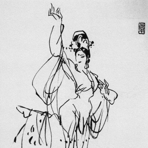 画家陈玉先妙笔神韵 外国舞蹈人物速写（组图）