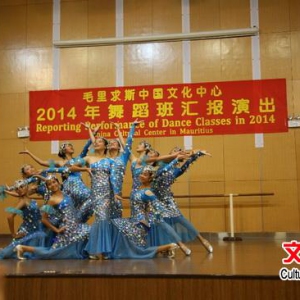 毛里求斯中国文化中心舞蹈班年终汇报演出落下帷幕