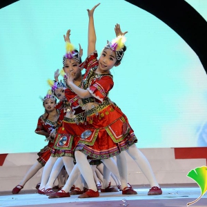 “2015年中国青少年网络春晚”小舞蹈演员尽情施展舞艺（组图）