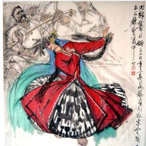 【民族舞蹈教学】新疆维族舞蹈 赛乃姆动作断句示范教学