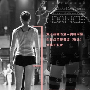 舞蹈演员，你知道你的躯干长度是多少吗？