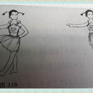 【少儿舞蹈实际运用的步法教学】基本舞步：圆场步（图解）