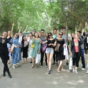 中国东方演艺集团《水墨中华·雅》走进西安电子科技大学（组图）