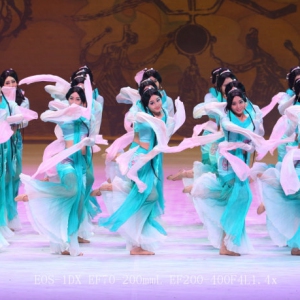 【每日一舞】绝美女子古典群舞《采薇舞》柔若无骨，似清风徐来！