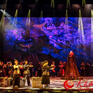 红河州歌舞团民族舞剧《诺玛阿美》北京公演