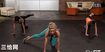 8个动作，让你轻松甩掉下半身肥肉！（动图）